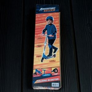 Adventure Force Folding Scooter for Kids Adjustable Height Holiday Birthday Gift